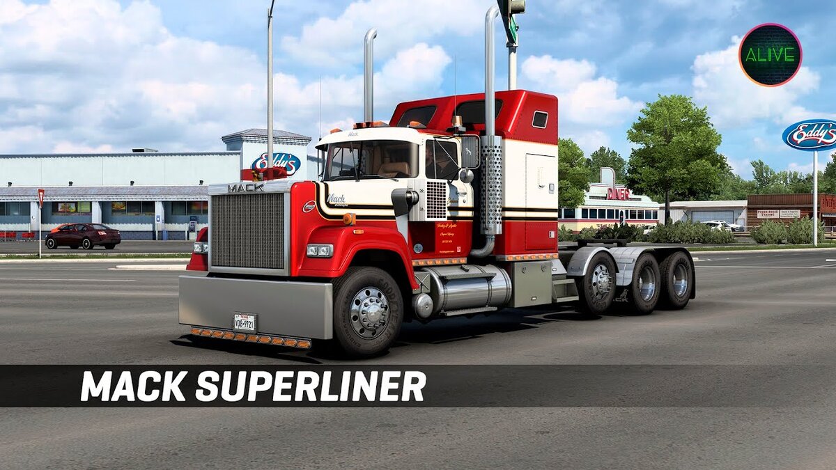 Mack Superliner - Обзор мода для #ATS 1.46 | TheAlive55 | Дзен