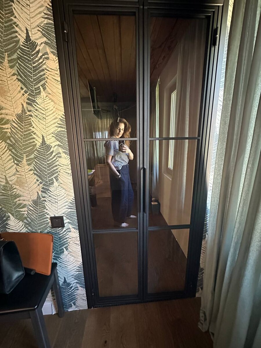 У меня дом порядка 120 м2, живем мы в нем вдвоем с мужем