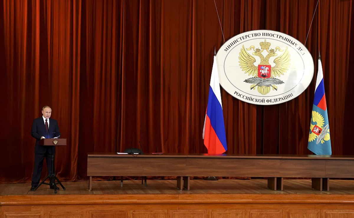 Путин на разширената колегия на руското външно министерство 18.11.2021