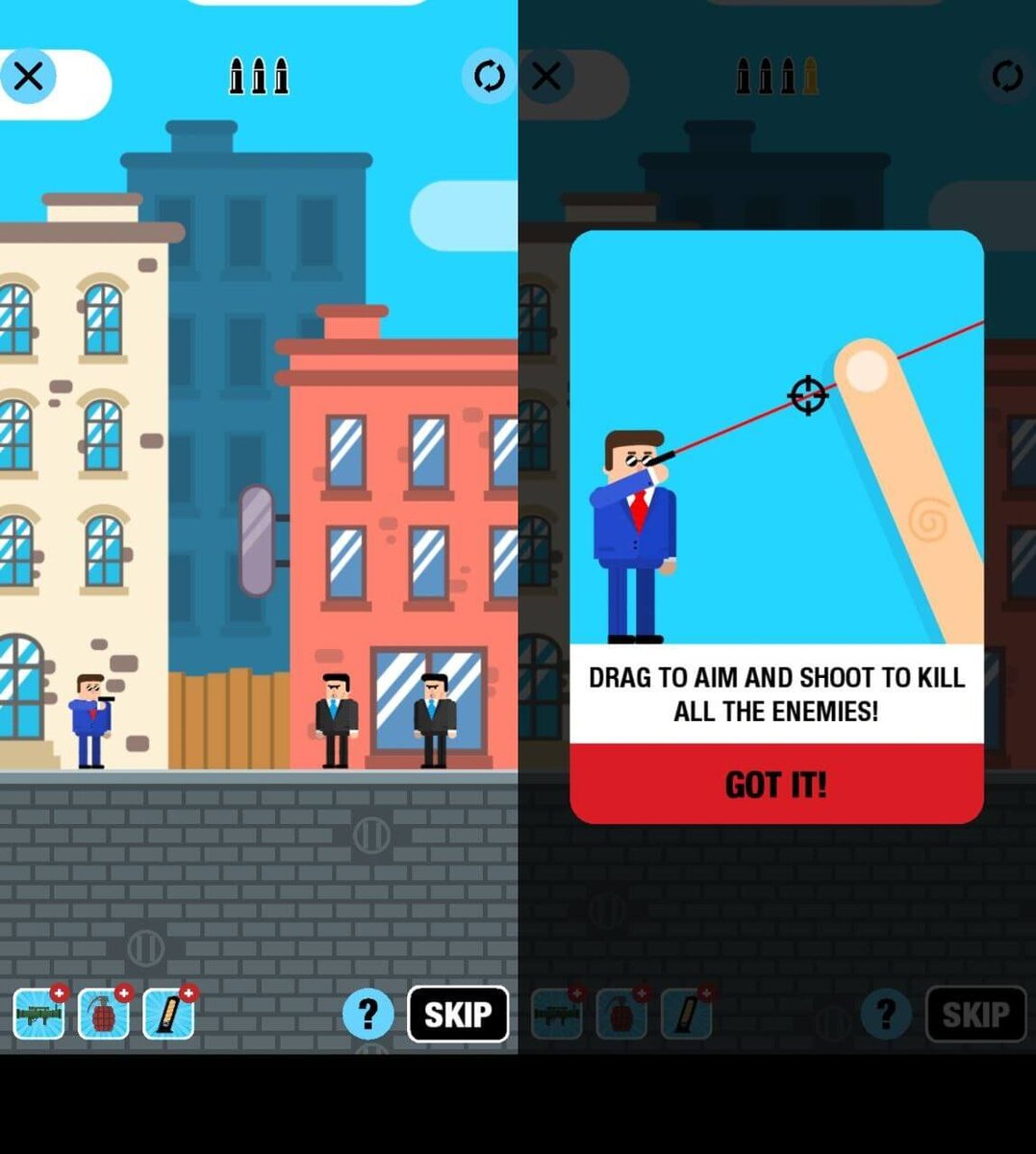    Mr Bullet — забавная головоломка, которой не нужен интернет