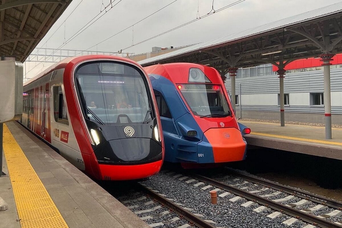 Новый электропоезд "ИВОЛГА"