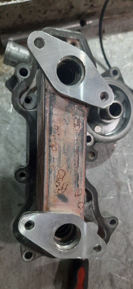 фланцы теперь ровные без язв