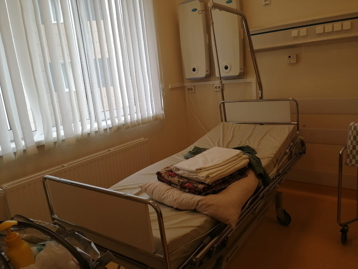 Палата в которую нас заселили. Личное фото автора.