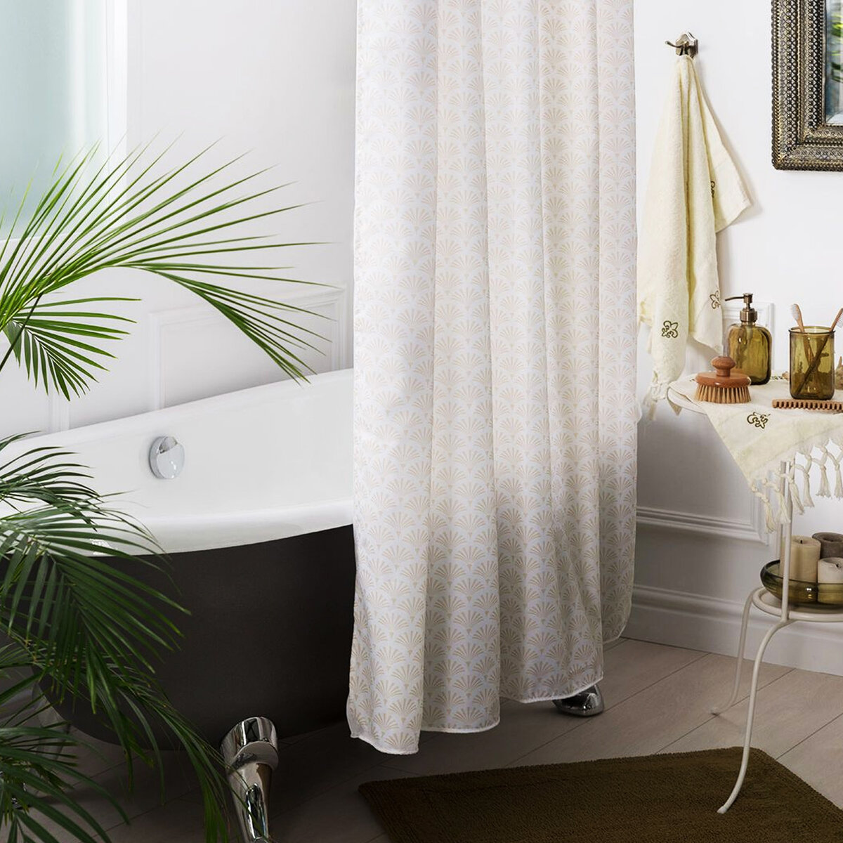 Штора в ванной