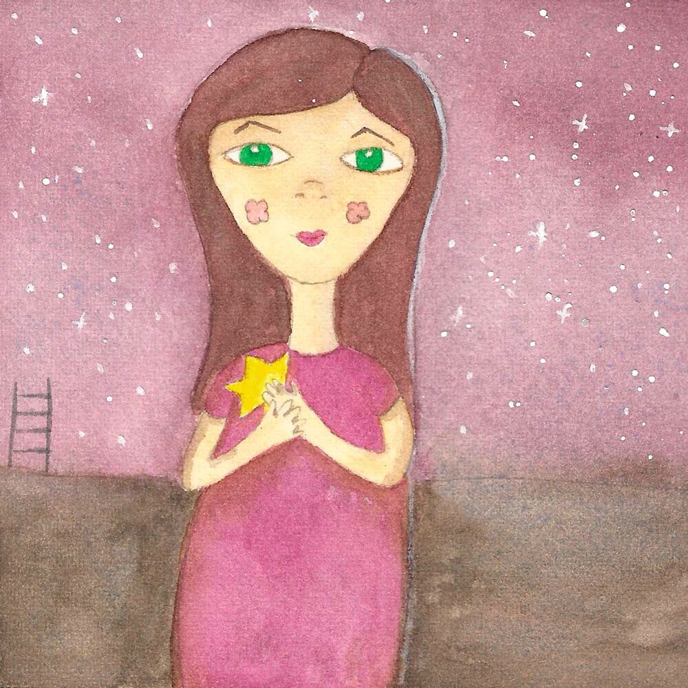 ...И который день я хожу пустая, 
Разевая рот,
Жду, когда меня кто-то приласкает, 
Молока нальет.
