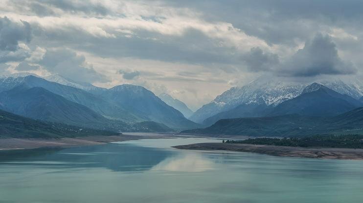 Чарвакское водохранилище. Фото Андрея Кудряшова, "Фергана"