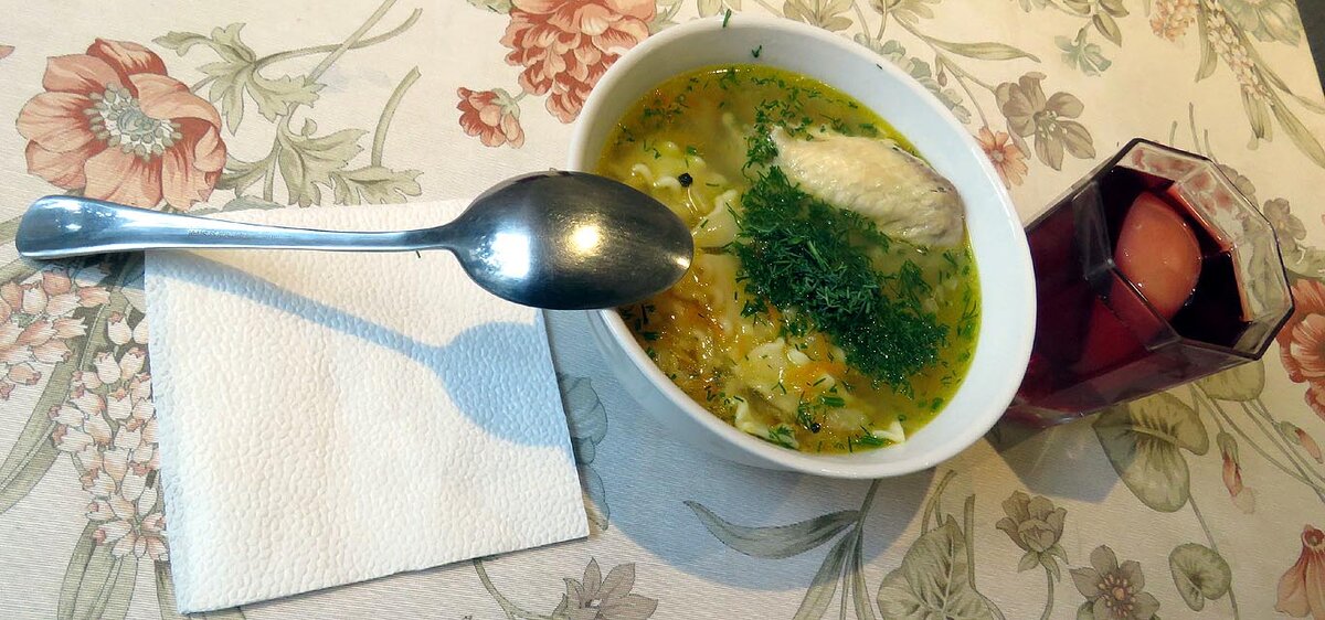 Лапша куриная готовим