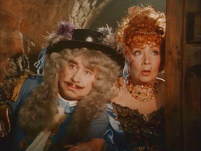 Михаил Светин и Виктория Горшенина в фильме "Дон Сезар де Базан" (1989)