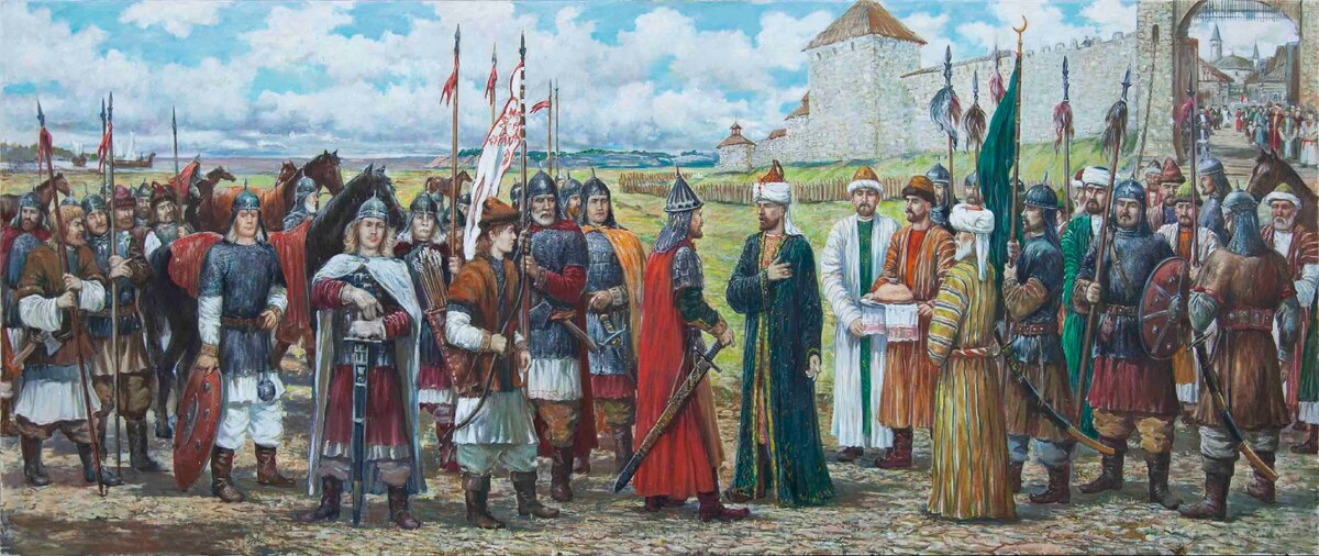    Осенью 1236 года монгольские войска хана Батыя вплотную подошли к границе Волжской Булгарии. Волжская Булгария накануне решающей битвы.-2