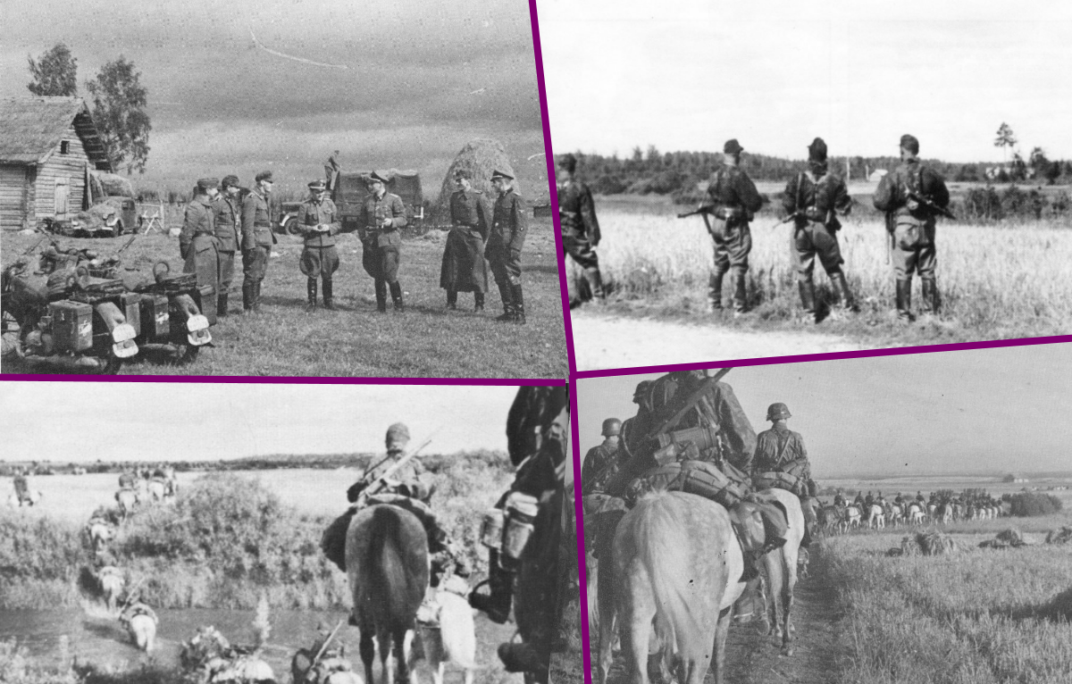 Для коллажа использованы подлинный фото операции Spätlese I