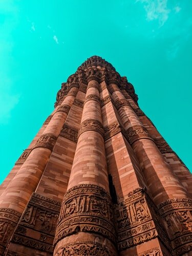 Кутуб Минар. Qutub Minar, Delhi, India