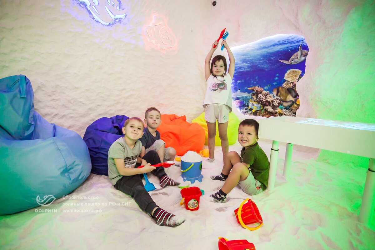 Соляная пещера в детском саду  «Заюша», г.Новосибирск