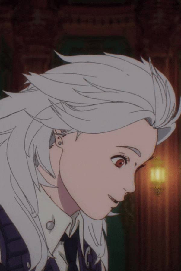 ГИФ'ка из аниме:  грибочек.