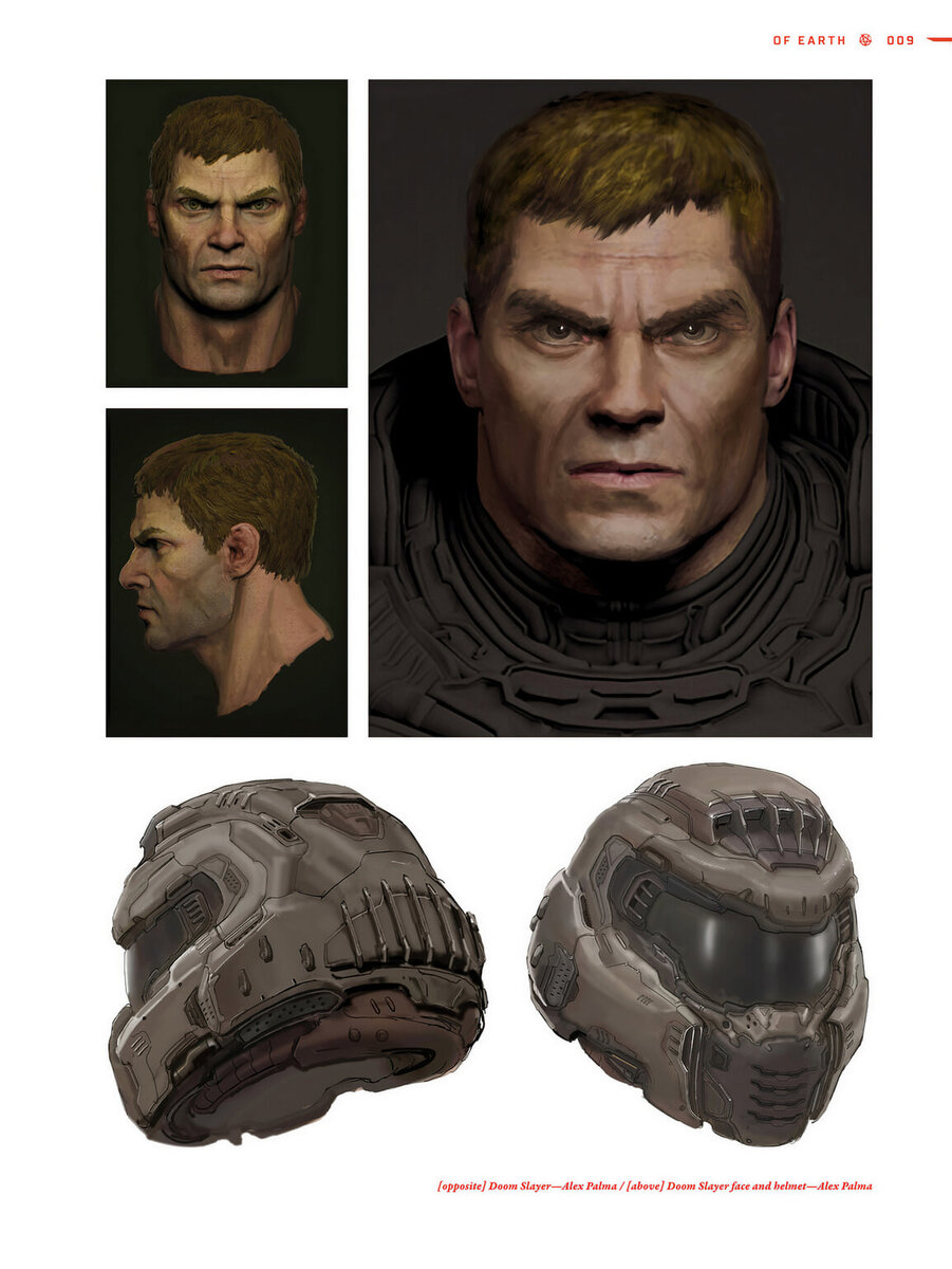 Лицо палача. Шлем Doomguy.