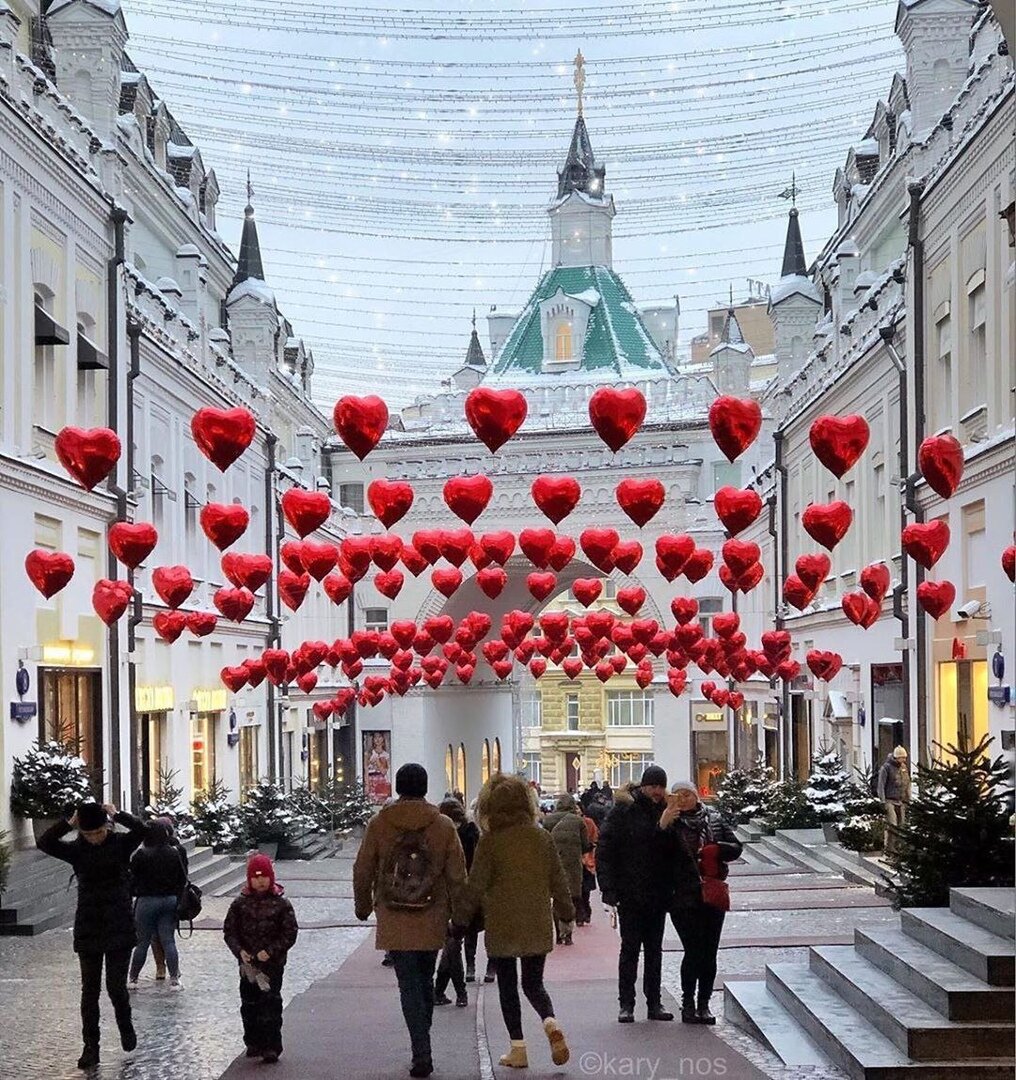 Москва день святого валентина