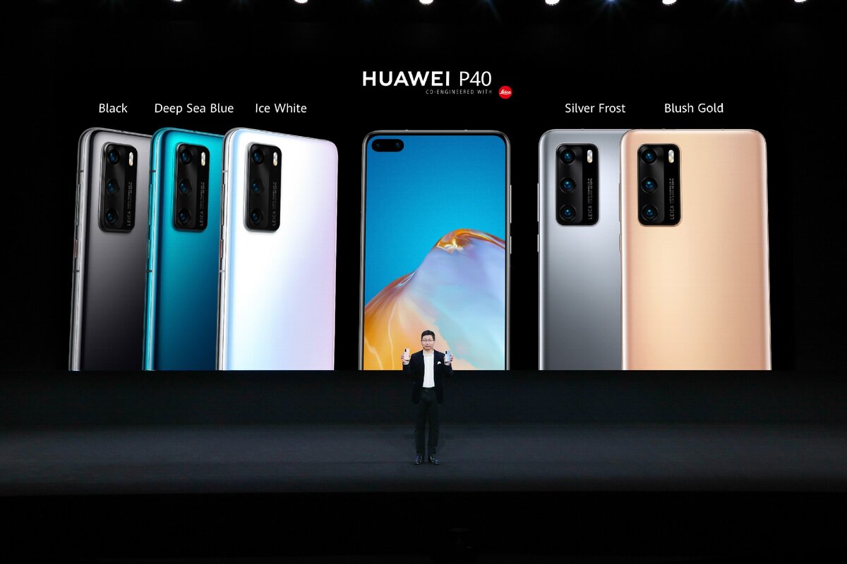 Презентация смартфонов Huawei P40