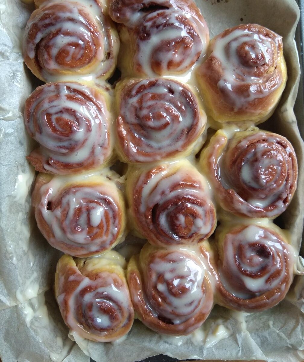 А вот и мои булочки)) 