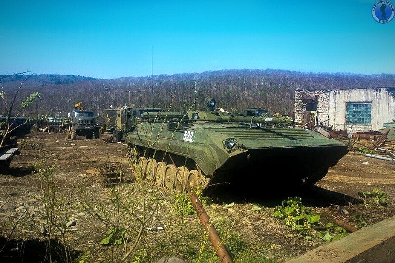 Воинская часть на острове итуруп