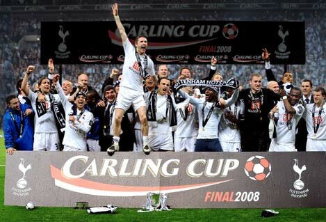 Победа «Тоттенхэма» в товарищеском турнире Carling cup.