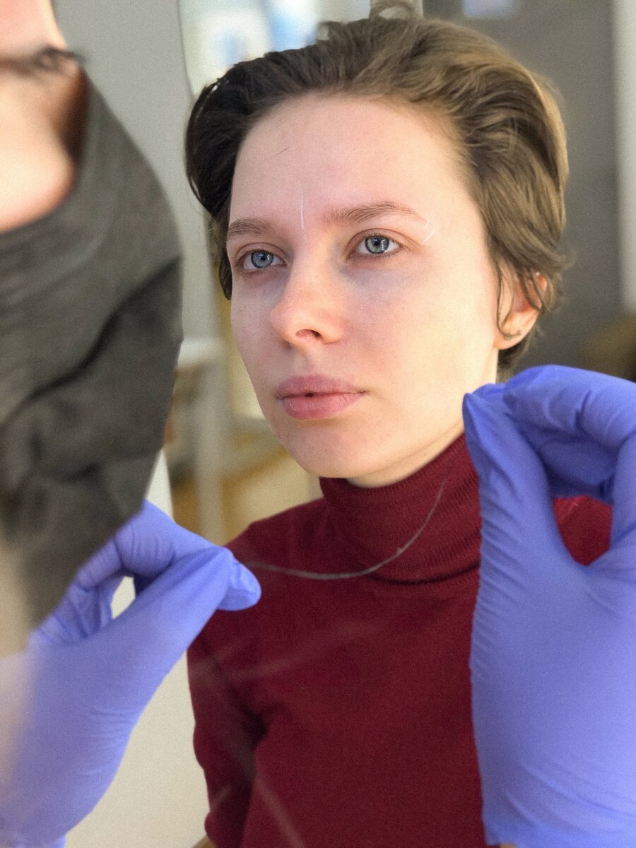 Рисуем эскиз нитью