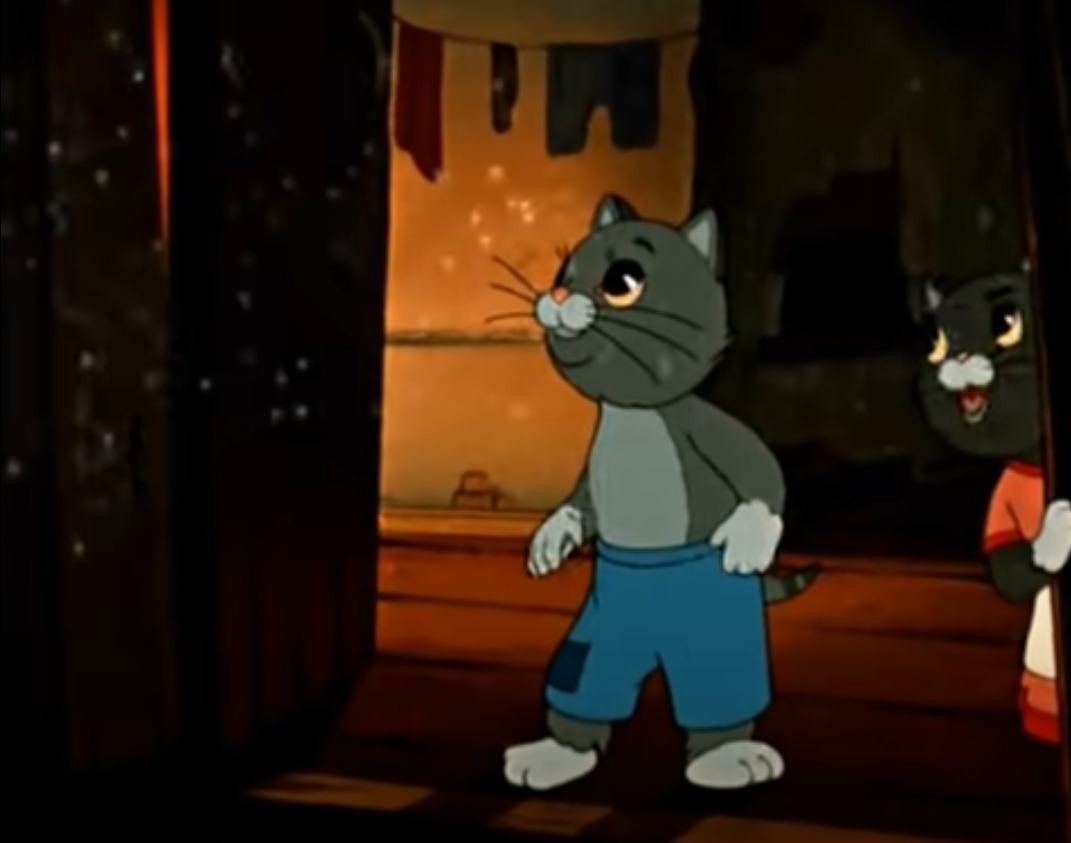 Кошка из сказки кошкин дом картинка