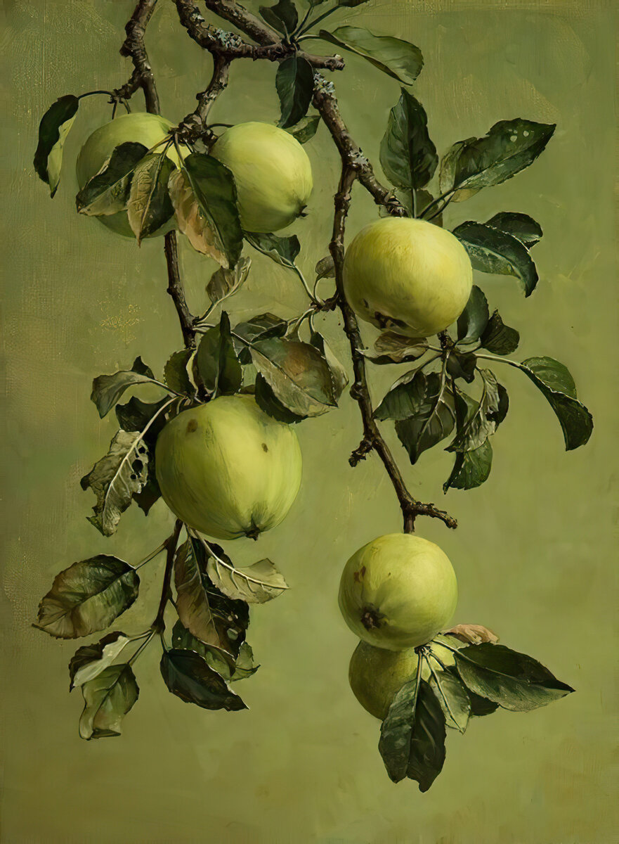 Наша яблонька...