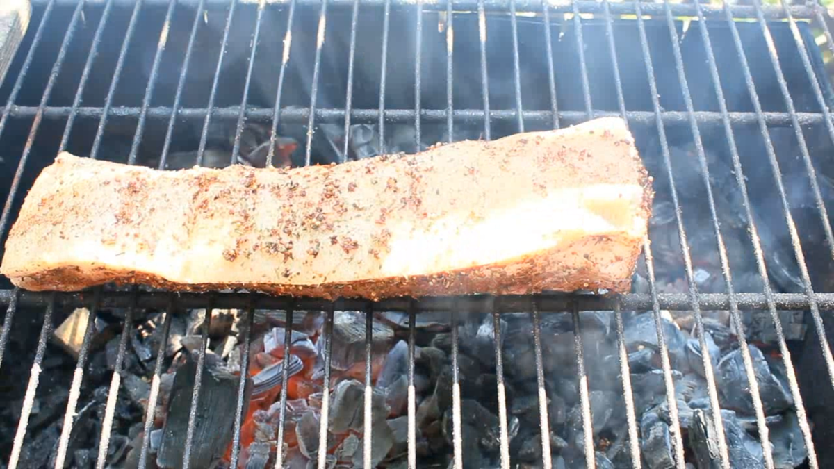 Свиная грудинка на мангале в кисло сладком соусе BBQ. Это божественно!!!  Фото рецепт, пошагово. | Димоныч | Дзен