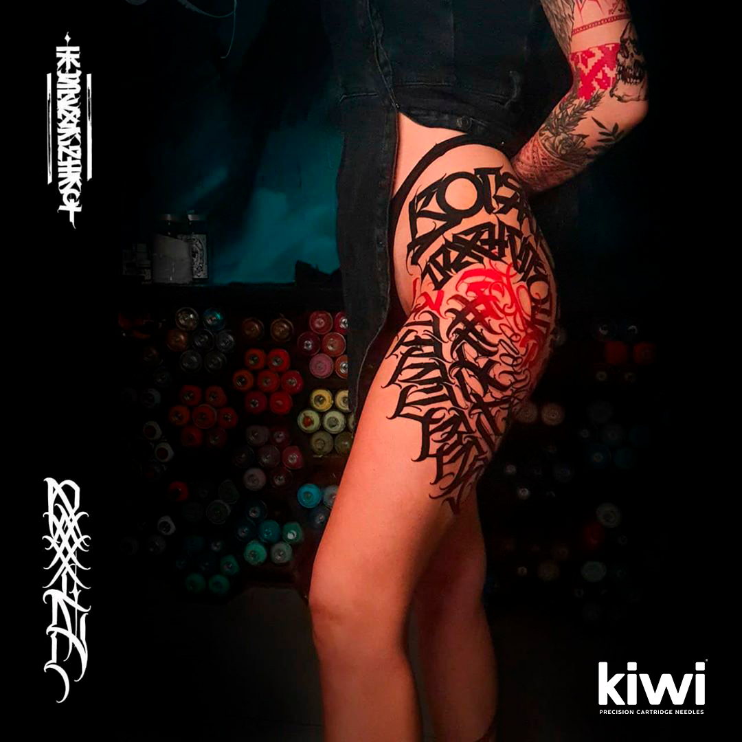 Крутая тату от мастера Игоря Климина из студии NBK