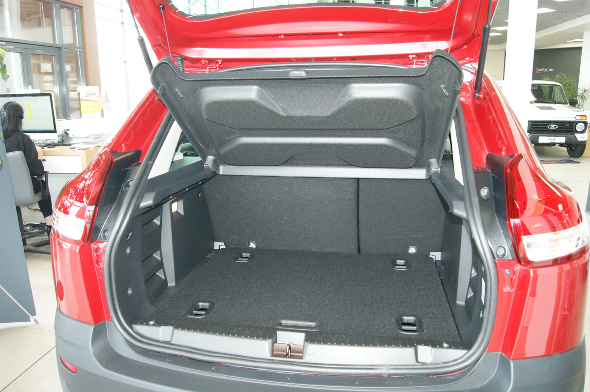 Небольшой багажник автомобиля Лада. Источник: Яндекс Картинки