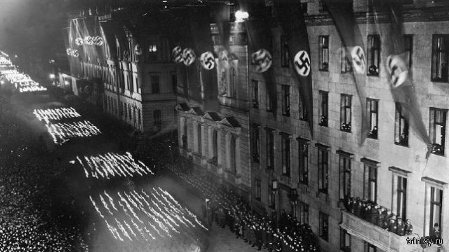 Факельные шествия нацистов