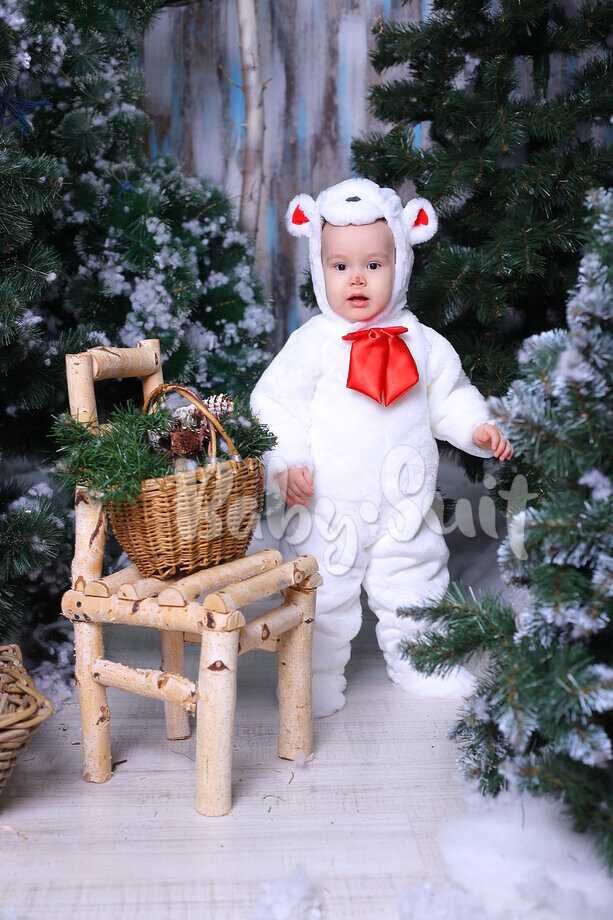 Карнавальный костюм Baby-suit Белого мишки для малышей