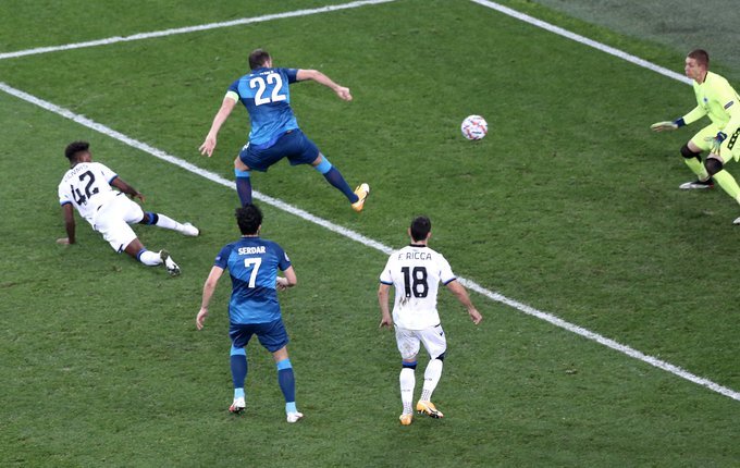 "Зенит" пропустил от "Брюгге" два мяча. Фото - ФК "Зенит".