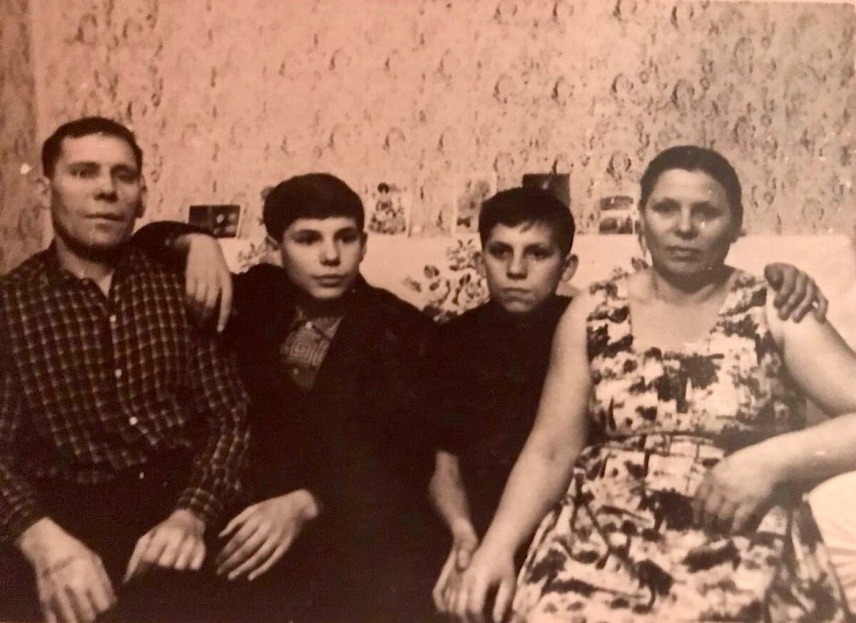 Семья Владимира Бабенко. 