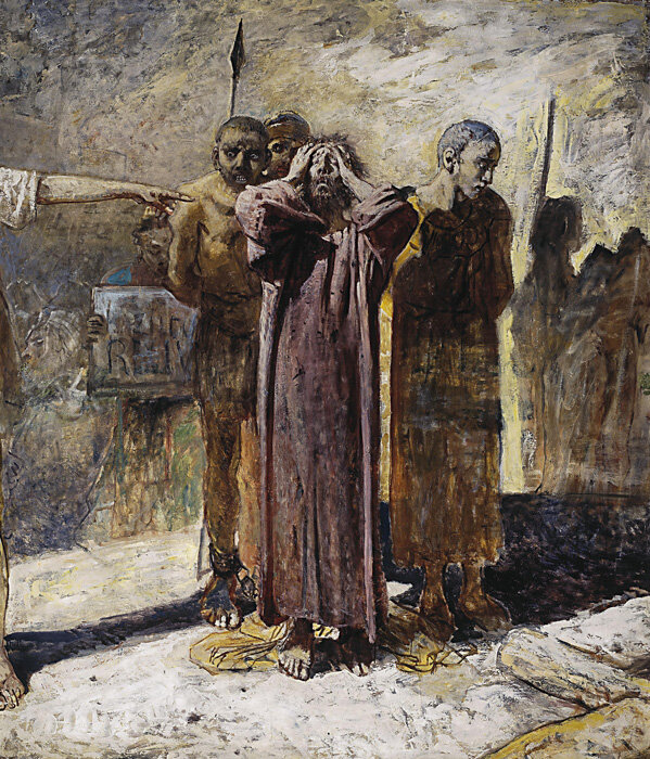 Николай Ге. Голгофа, 1893 г.