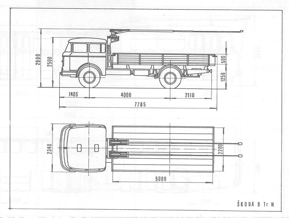 Чертежи шкода 706 rttn