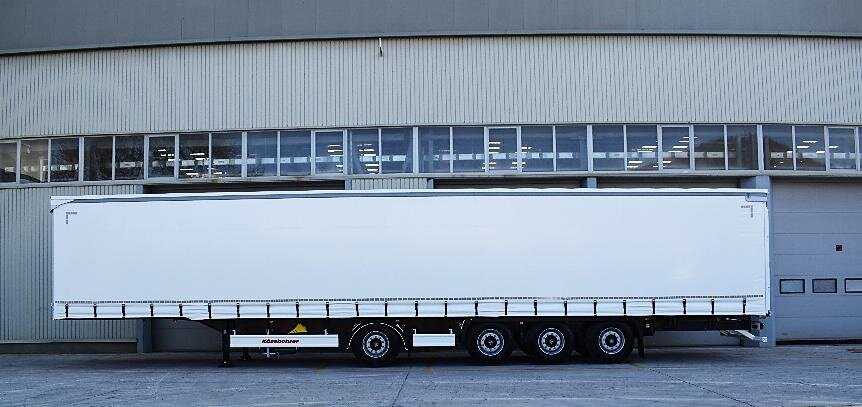 Полуприцепы Kässbohrer K.SCX XXL специально спроектированы с вместительностью 40 EU ПАЛЛЕТ 