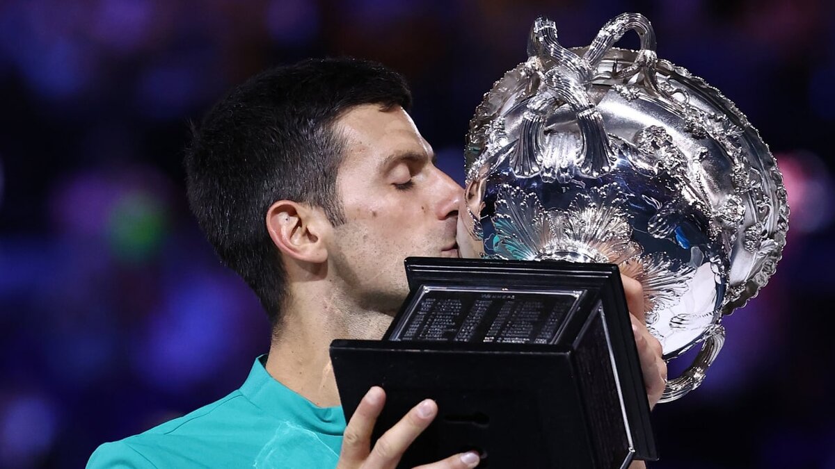 Новак Джокович с титулом Australian Open-2021