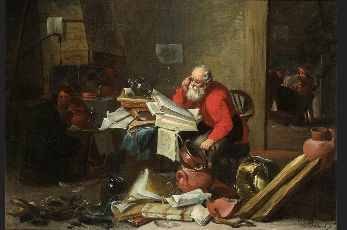 Матеус ван Хеллемонт "Алхимик"