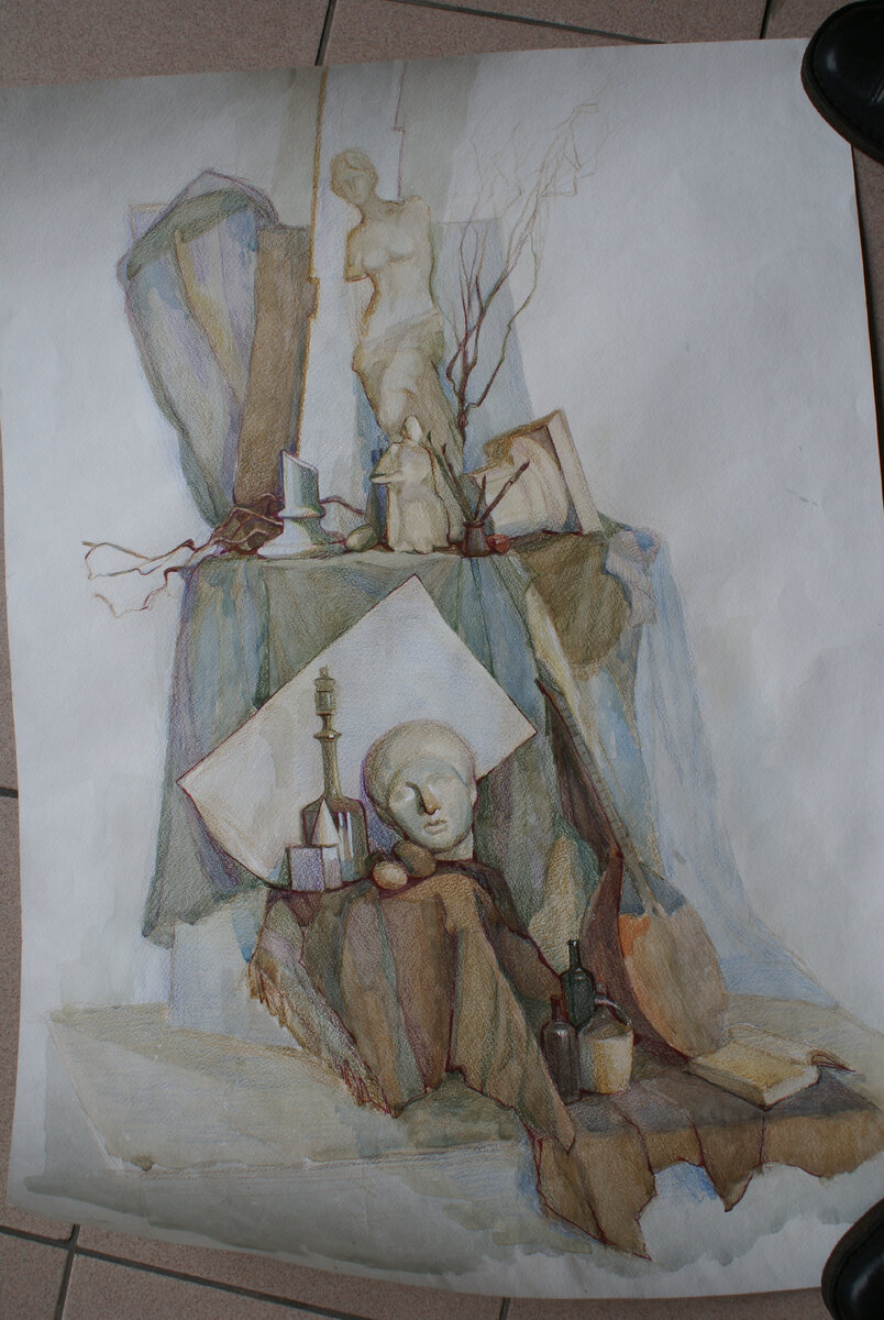 Живописный рисунок. Фото автора