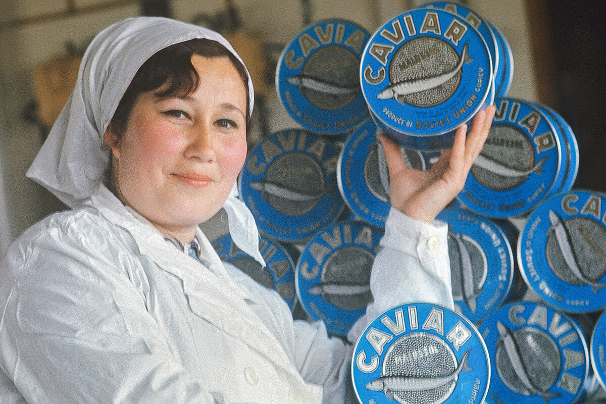 Советская икра на экспорт