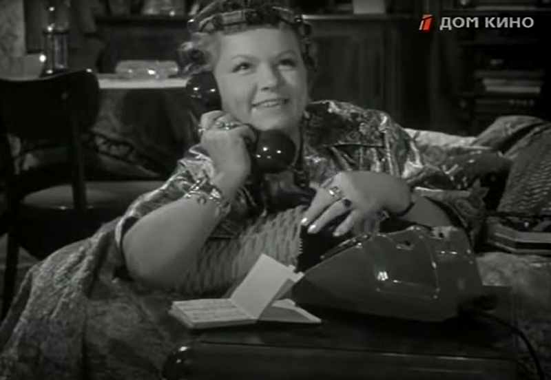 Кадр из фильма "Чёрный бизнес". Муза Крепкогорская в роли "Мэри" Таракановой