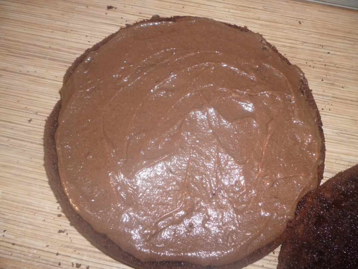 Торт мега шоколадный "Бразильский трюфель". Самый пористый шоколадный бисквит с трюфельным кремом. Просто и не слишком дорого.