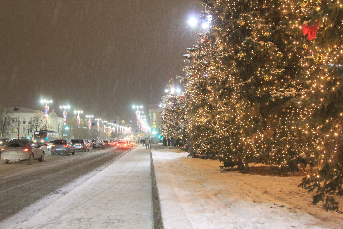 Фото автора блога. Проспект Ленина. 