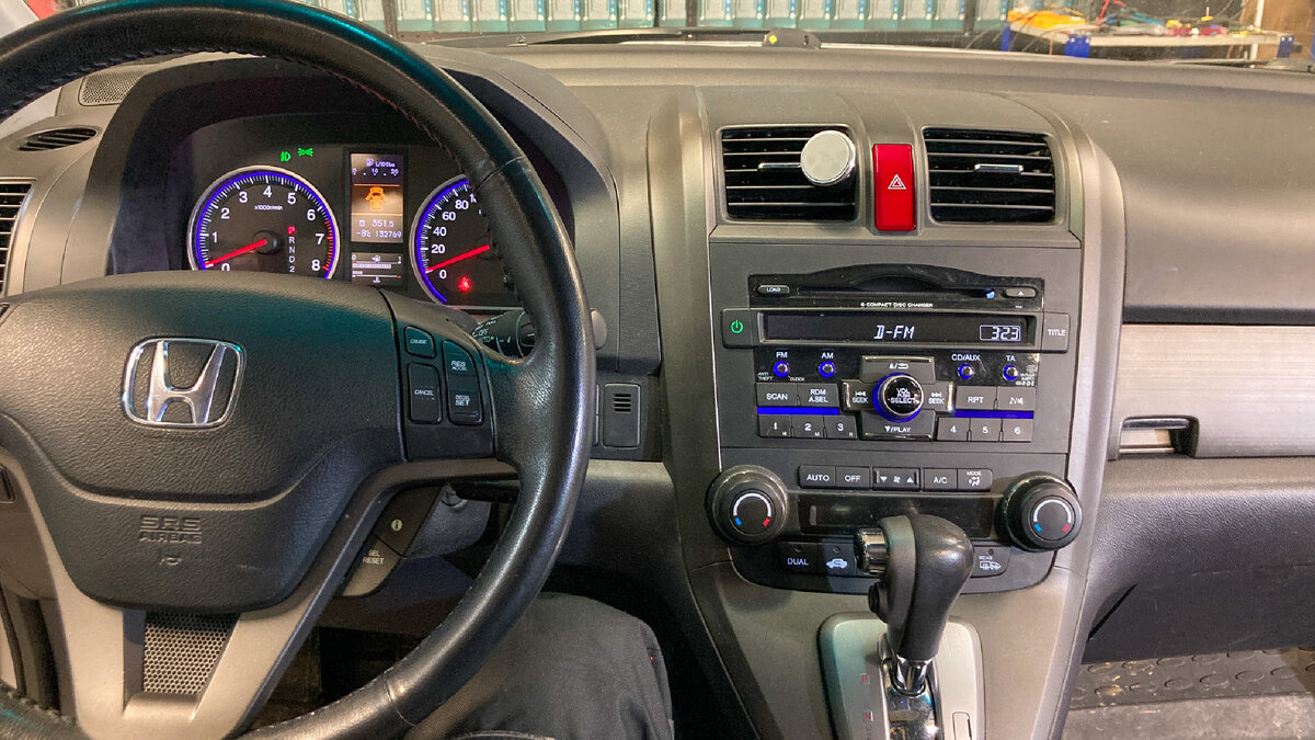 Honda CR-V 3 + штатная магнитола Android