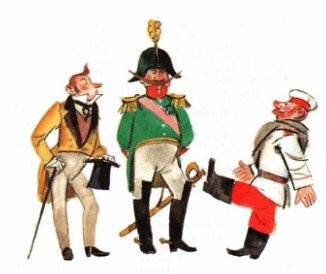 
Взял солдат шинель, расстелил, голову положил на рукав и накрылся полою.
- Куда как хорошо,- говорит,- на шинели после походу спится!