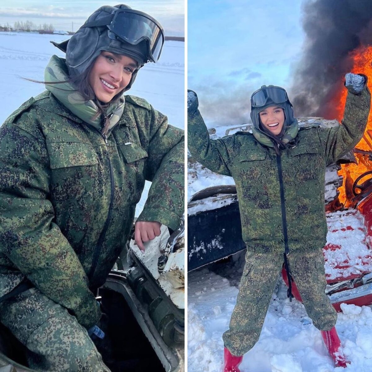 Изображения из инстаграма Ксении Бородиной: @borodylia