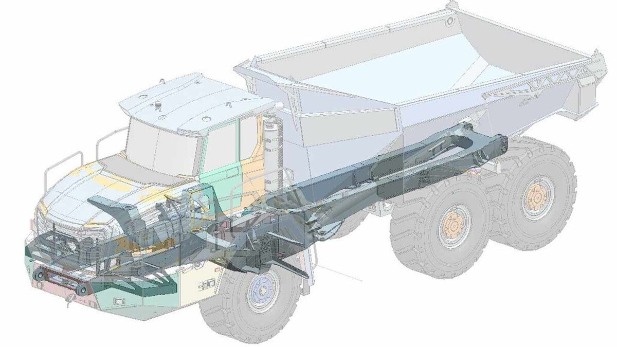 Сочлененная рама. КАМАЗ сочлененный самосвал Геркулес. Карьерный самосвал КАМАЗ-6561. КАМАЗ-6561 Геркулес. Шарнирно сочлененный самосвал КАМАЗ.