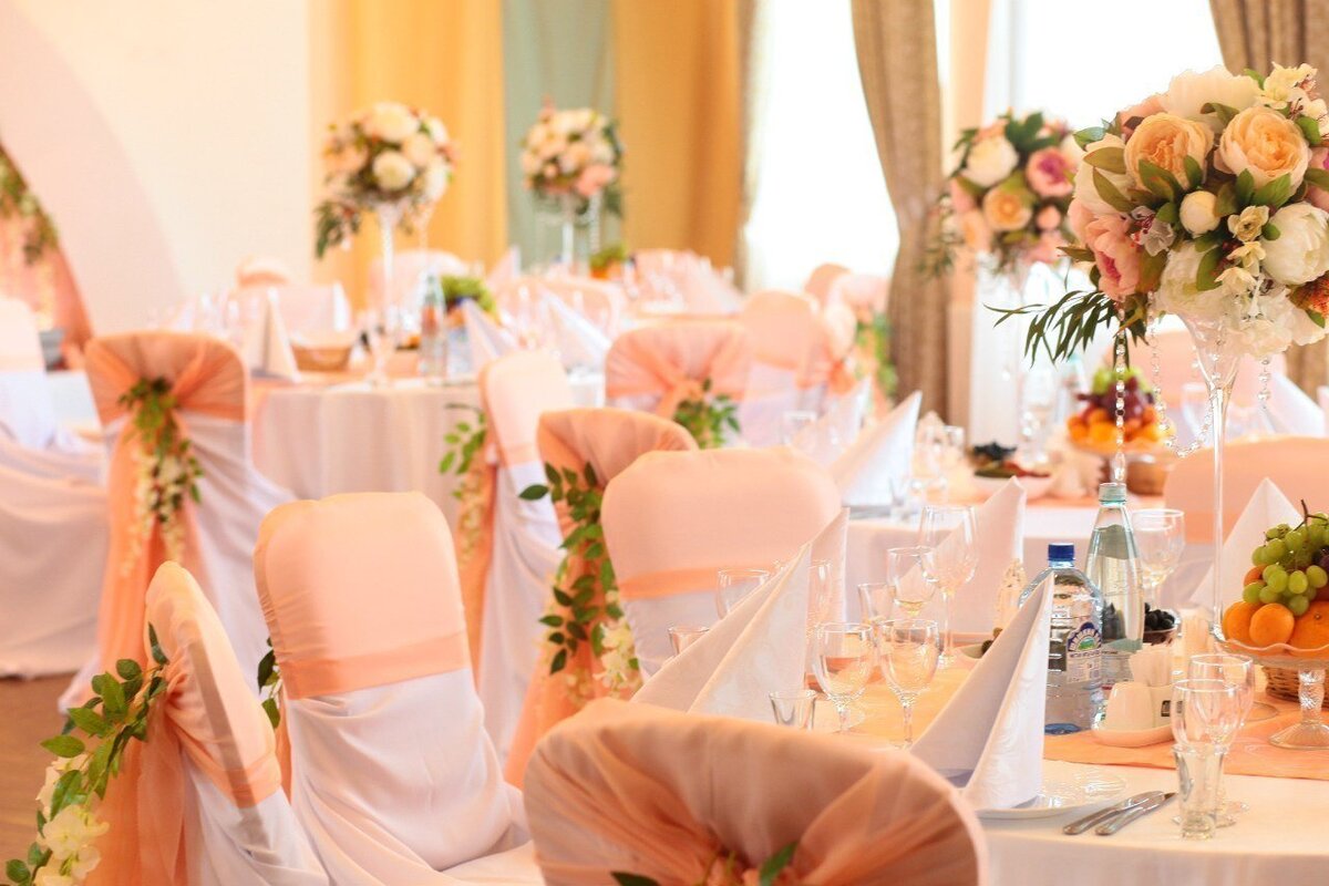 Живописная свадьба в персиковых цветах: топ20 Фото.