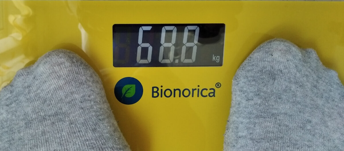 Контрольное взвешивание по возвращении с отдыха. Вес мой, весы мои. Фото моё.