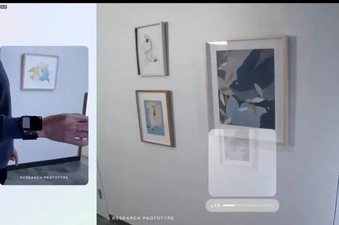     Цукерберг показал носимые AR-устройства, управляемые напрямую мозгом